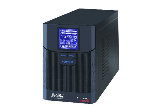 AoKu Línea Interactiva UPS SL-1K, 700W, Caja Metálica, LCD, Salida de Onda Sinusoidal Pura