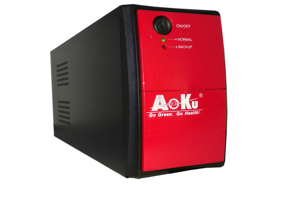 AoKu UPS fuera de línea V-525 500VA 300W con onda senoidal modificada, 110V,120V /220V, 230V, 50Hz /60Hz, control de CPU