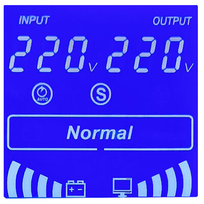 AoKu Line UPS interactivo SL-2K, 2KVA, 1600W, caja de metal, LCD, salida de onda senoidal pura