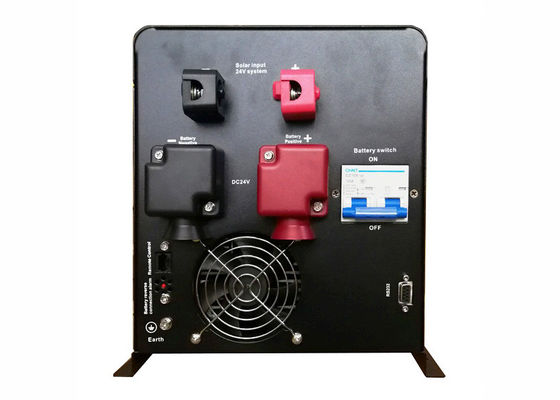 AoKu Solar Inverter MPS-2012, 12V, 2000W, onda senoidal pura con cargador, fuera de la red